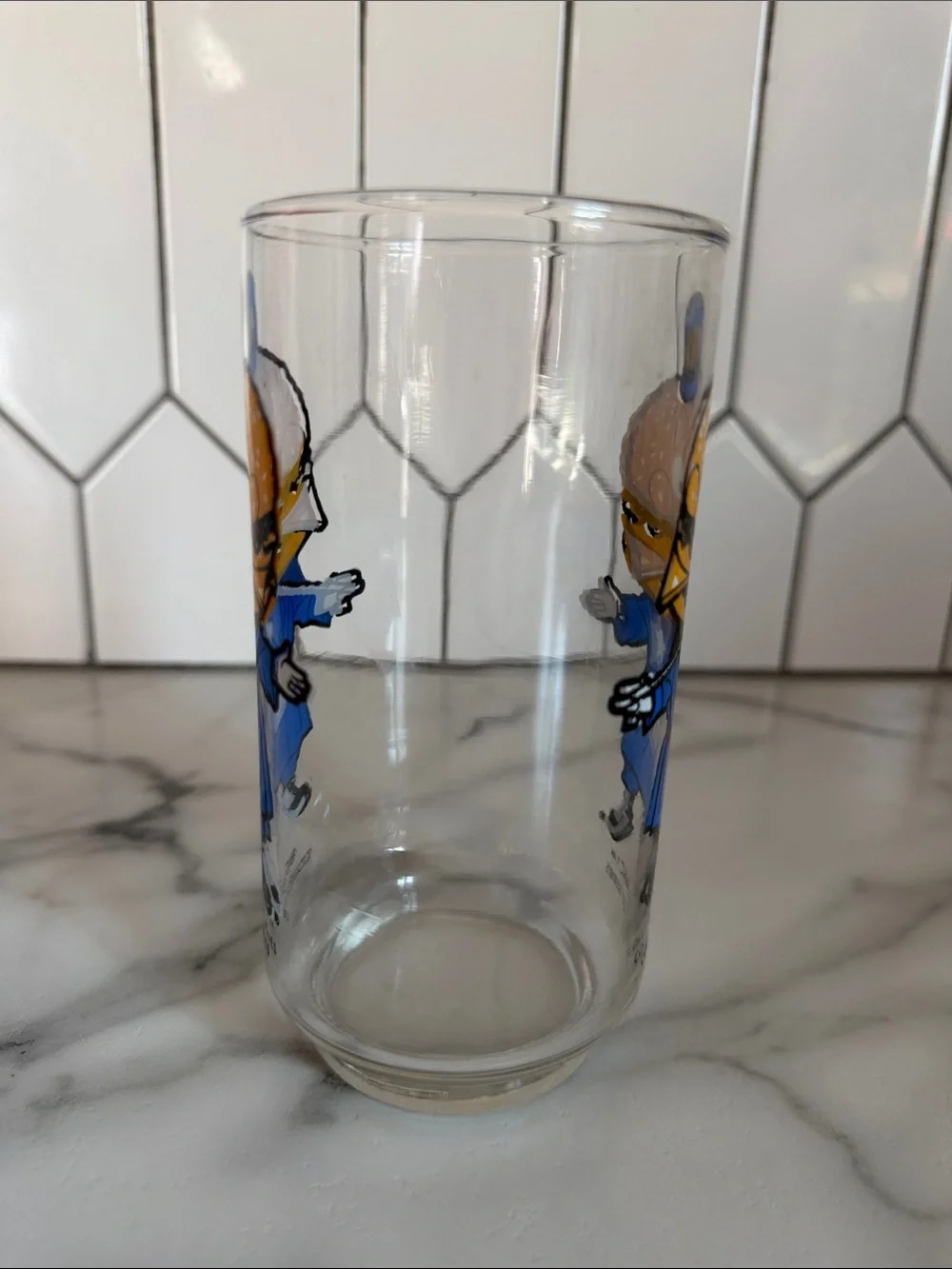 Vintage 1977 McDonalds Big Mac Collector Series Glass